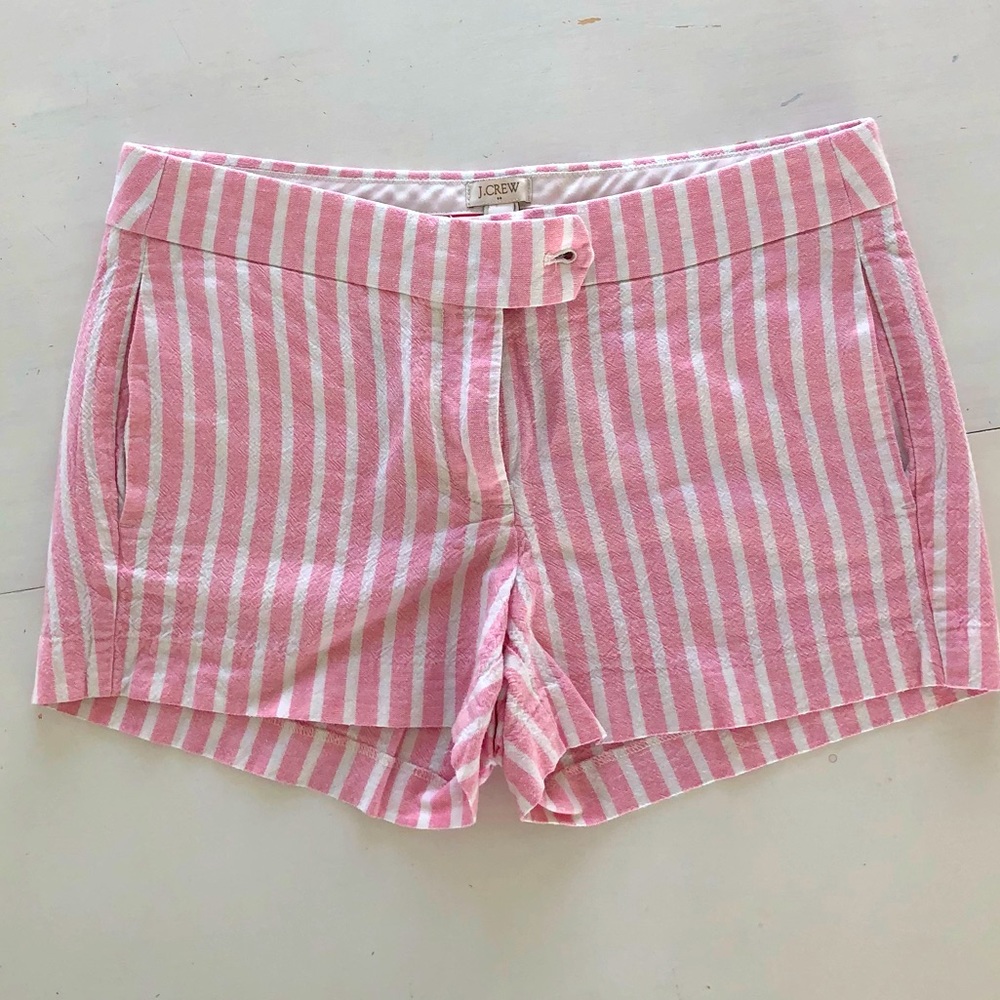 JCrew Striped Shorts